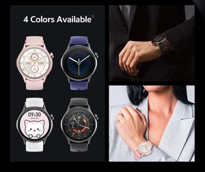 Reloj Inteligente de Salud con Pantalla AMOLED de <span class=keywords><strong>Alta</strong></span> Calidad, Correa de Silicona, Carga Magnética, 7-15 Días de Duración de la Batería, Resistente al Agua 3 ATM - Product Image 4