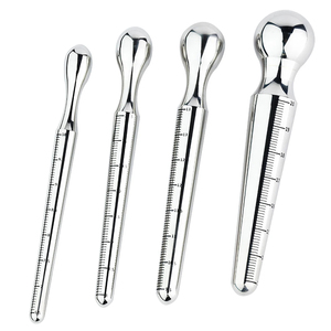 Tapón uretral de masaje de próstata de acero inoxidable grueso 4 TAMAÑO XL Delay Sex Toys <span class=keywords><strong>para</strong></span> hombres y mujeres Masturbador Masculino - Product Image 3
