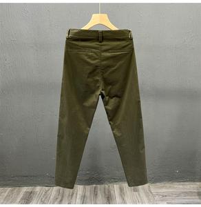 <span class=keywords><strong>Pantaloni</strong></span> <span class=keywords><strong>Lunghi</strong></span> da <span class=keywords><strong>Uomo</strong></span> di Tendenza Stile Coreano Casual Eleganti con Cerniera Taglio Dritto e Aderente da Ufficio - Product Image 5