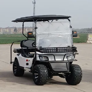 72v Lithium Off Road Electric Golf Buggy Ce Approved 2+2 Seats Golf Carts 4x4 Golf Cart