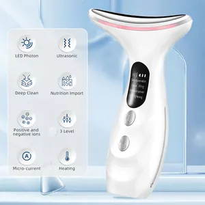 Wholesale Beauty Products Home Portable Neck Facial Beauty Led Device Charging Model Face Massage For Women Home Use