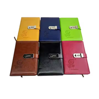 Stock Harry A5 Potter Bloc-notes avec pages couleur Poudlard collège Bloc-notes à verrouillage par mot de passe Couverture en PU Taille A5