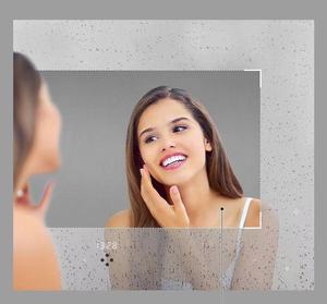 Led 스마트 미러 욕실 프레임리스 미러 화면 기능을 사용자 정의 보이지 않는 욕실 숨겨진 카메라 스파이 미러 - Product Image 5