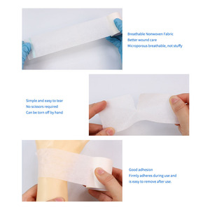 Cinta Adhesiva Quirúrgica Transparente Hipoalergénica de Microporos, Impermeable, de Papel No Tejido - Product Image 1