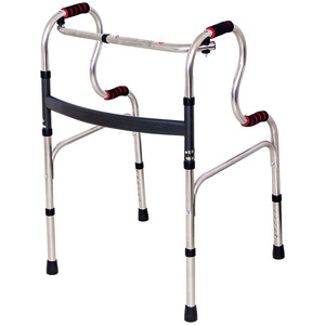 Ji Xinhong Double Bend <b>Walker</b> Stainless Steel Adjustable For <b>Elderly</b> Mobility Aid - Product Image 3