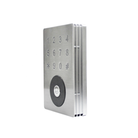 Boîtier en métal 13.56MHz clavier tactile à broches RFID lecteur autonome contrôleur prise en charge carte IC 5000 utilisateur pour un contrôle d'accès de porte
