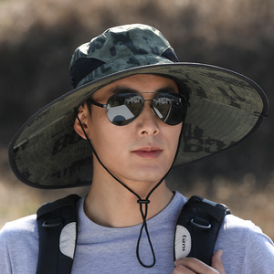 Sombrero de Pescador con Ala Ancha, Protección Solar UV, Transpirable, para Actividades al Aire Libre, Sombrero de Verano para Hombre Adulto - Product Image 2