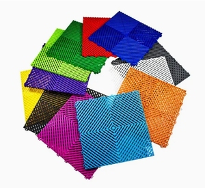 Giá thuận lợi gạch nhà để xe lồng vào nhau sàn gạch <span class=keywords><strong>PVC</strong></span> lồng vào nhau gạch lát sàn nhà để xe - Product Image 1