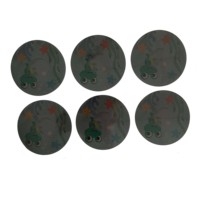 Autocollants à changement de couleur sensibles à la température d'animaux de dessin animé Papier d'avertissement de fraîcheur Étiquettes d'emballage réversibles à changement de couleur