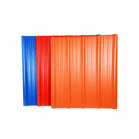 Tôle de toiture trapézoïdale en PVC résistant aux chocs Farmhouse 5,8 m