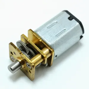 High Torque Low Speed 6v 12v 12mm N20 Mini Brushed DC Gear Motor N20 N30 Dc Motor With Reducing Gearbox For Car Plane Toy