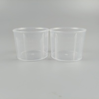 Petites tasses à mesurer jetables en plastique de 2.5ml 5ml 10ml 15ml 20ml et 25ml pour médicaments pour les bouchons de bouteilles à usage médical chimique liquide