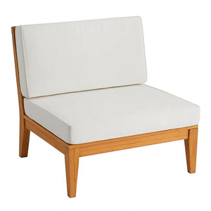 Conjunto Modular de Sofá para Terraza, Parque o Jardín, en Madera de Teca con Cojines, Muebles de Patio - <span class=keywords><strong>Isal</strong></span> - Product Image 4