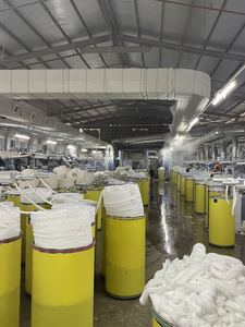 Export Knitting Sock <b>Yarn</b> Ne 10/1-Ne 21s/1 35% Recycled Cotton +65% Polyester Recycled OE <b>Yarn</b> Vietnam Weaving <b>Yarn</b> Supplier - Product Image 5