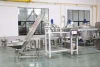 Machine automatique de pose de poignées pour col de bouteille, applicateur de poignées pour bouteilles vides en PET (eau, huile)