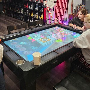 Machine <span class=keywords><strong>de</strong></span> jeu électronique interactive à monnayeur, type jeu <span class=keywords><strong>de</strong></span> société numérique sur <span class=keywords><strong>table</strong></span> basse, <span class=keywords><strong>pour</strong></span> réunions et événements - Product Image 3