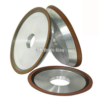 Disque de meulage diamanté super dur en carbure de tungstène pour outils, disque abrasif à liaison résineuse pour polissage