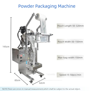 Machine à emballer intelligente de poudre de poche de petits sachets farine de pain épice de <span class=keywords><strong>wasabi</strong></span> à faible coût - Product Image 4