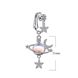 Gaby nuovo arrivo finto <span class=keywords><strong>piercing</strong></span> clip sul cuore finto <span class=keywords><strong>piercing</strong></span> nombril pancia all'ingrosso finto ombelico anello di moda gioielli - Product Image 3