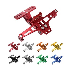 Cadre de <span class=keywords><strong>plaque</strong></span> d'<span class=keywords><strong>immatriculation</strong></span> arrière de moto, pièces de rechange de haute qualité, <span class=keywords><strong>avec</strong></span> éclairage universel - Product Image 6