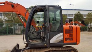 Excavatrice Hitachi d'occasion de haute qualité, 6 tonnes, à vendre ZX60-5A ZX60, excavatrice d'occasion, pelleuse EXCAV HITACHI Zaxis60 - Product Image 6