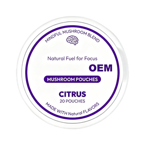 OEM Private Label Mushroom Pouches Citrus Flavor Functional Mushroom Blend Custom Formula Dietary <b>Supplement</b> Manufacturer - Product Image 2