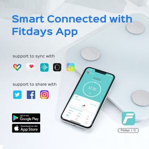 180kg nouvelle balance intelligente Bmi balance de graisse corporelle de salle de bain numérique pour la <span class=keywords><strong>promotion</strong></span> balance intelligente de salle de bain personnelle - Product Image 6