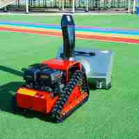 Souffleuse à neige autotractée télécommandée sans fil, robot autonome puissant à chenilles, sans balais, à essence
