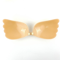 Soutien-gorge en silicone auto-adhésif Invisible Magic Soutien-gorge sans bretelles sans fil avec soutien sans couture Soutien-gorge collant dos nu