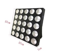 Mélangeur LED RGBW COB Matrix Blinder 5x5 DMX LED Panneau lumineux de matrice de blinder pour public