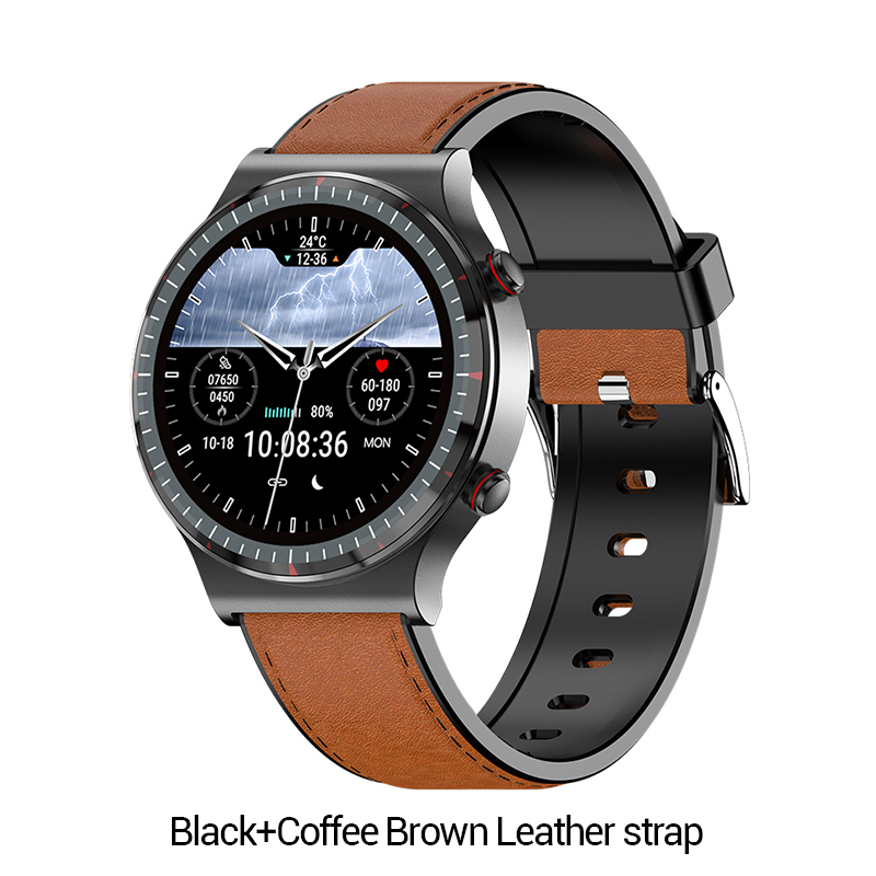 Schwarz + kaffee braun leder armband