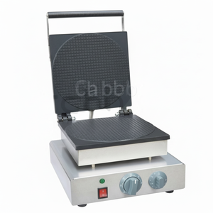 Kitchbox Industrial Commercial Cornet en acier inoxydable antiadhésif avec capacité de cuisson de 3 minutes - Product Image 1