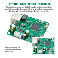 Amplificateur de communication stable SIP2401T, carte mère intégrée pour amplificateur vocal, pour terminaux d'interphonie industrielle