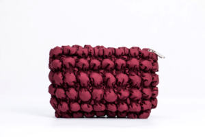 FAMA <span class=keywords><strong>Black</strong></span> <span class=keywords><strong>Friday</strong></span> Holiday Gift Cosmetic Case Vanity Makeup Box with Zipper Closure Towel Material with Letter Logo Pattern - Product Image 6