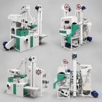 Machine combinée de décorticage et de polissage du riz 700 kg/h BRTMN15 21 kW 380 V – Équipement de traitement des céréales à haute efficacité