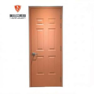 Porte métallique ignifuge Mexin, porte ignifuge haute résistance en acier, adaptée aux projets d'hôpitaux et d'entrepôts - Product Image 1