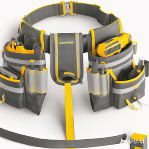 Ceinture à outils magnétique pour électricien, échantillon gratuit, 26 poches, taille réglable, porte-outils robuste - Product Image 5