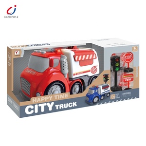 <span class=keywords><strong>Camion</strong></span> <span class=keywords><strong>de</strong></span> <span class=keywords><strong>pompiers</strong></span> coulissant éducatif Chengji, véhicule <span class=keywords><strong>de</strong></span> transport <span class=keywords><strong>de</strong></span> dinosaures, jouet <span class=keywords><strong>de</strong></span> <span class=keywords><strong>camion</strong></span> à inertie à friction pour enfants - Product Image 6