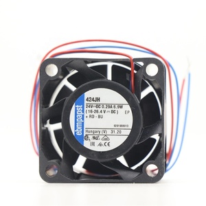Ventilador Axial Mini ebmpapst 424JH 4028 40X40X 28mm 24V DC 6.9W 38m3/h 17250rpm para Módulo de Batería, Gabinete e Inversor - Product Image 2