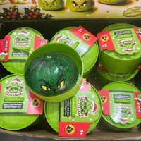 Nouvelle Boîte Mystère de Noël : Jouet Squishy en Caoutchouc Monstre Vert Dumpling, Jouet Sensoriel Anti-Stress, Cadeau pour Adulte