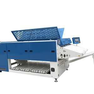 <span class=keywords><strong>Machine</strong></span> <span class=keywords><strong>à</strong></span> plier les serviettes électrique automatique commerciale pour usine avec fonction d'empilage, boîtier en acier inoxydable, haute efficacité - Product Image 1