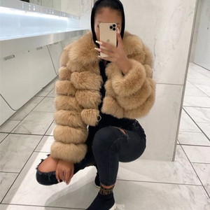 Vente directe du fabricant, <span class=keywords><strong>manteau</strong></span> en fourrure pour femmes, <span class=keywords><strong>manteau</strong></span> en fourrure écologique, veste en fourrure de renard, <span class=keywords><strong>manteau</strong></span> en fourrure d'<span class=keywords><strong>imitation</strong></span> de renard pour l'hiver - Product Image 2