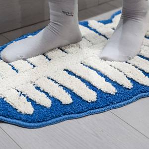 พรมปูพื้นแบบกำหนดเองได้ กันลื่น นุ่มพิเศษ ซักได้ พรมปูพื้นหน้าประตู ผ้าฟลานเนล กันลื่น พรมห้องน้ำ ผ้ากำมะหยี่เนื้อนุ่ม - Product Image 3
