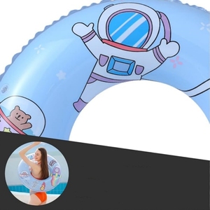 Bouée <span class=keywords><strong>gonflable</strong></span> pour enfants, astronaute de dessin animé coloré, pour la plage, le plaisir estival et les activités aquatiques en plein air - Product Image 3