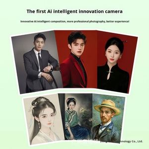 เครื่องถ่ายรูปอัตโนมัติ Big Head Sticker Machine พร้อม AI ถ่ายภาพอัจฉริยะ ออลอินวัน  แบบอินเทอร์แอคทีฟ รุ่น F05 สีเทา/ดำ สำหรับบันทึกภาพถ่ายบัตรประชาชน เพื่อความบันเทิง - Product Image 5