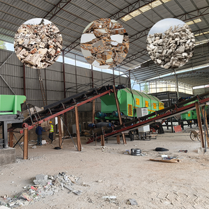 Construction <b>Waste</b> Crushing Screening and Iron Removal Production Line Concrete Crushing and Brick Making Equipment - Product Image 1
