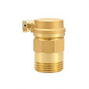 Valve de purge automatique en laiton 1/2 3/4 pouce pour <span class=keywords><strong>radiateur</strong></span>, chaudière, chauffage au sol, système hydronique - Product Image 1