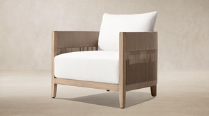 Ensemble de canapés d'extérieur en teck personnalisé, canapé de patio tressé en corde avec table basse, coussins imperméables, mobilier de salon de jardin et de terrasse - Product Image 2