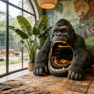 लक्जरी गोरिल्ला थीम सोफे बिस्तर होटल लॉबी फर्नीचर इंटरैक्टिव अंडरवाटर व्यू लिविंग रूम रीक्लीयर आधुनिक रचनात्मक कला सोफे - Product Image 4