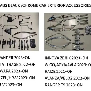 KQD Offre Spéciale Cache-Phares et Coques de Poignées de Porte Kit Complet d'Accessoires Extérieurs pour Voiture T9 2023~ON - Product Image 3